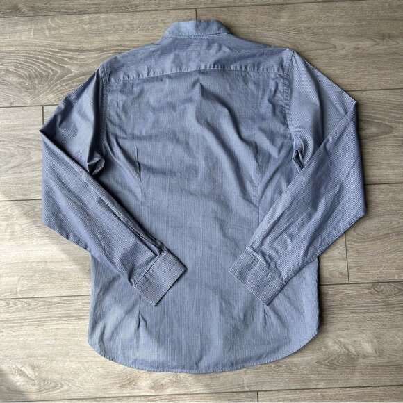 Ted Baker  Pinstriped Button Down Oxford Shirt - Picture 13 of 15